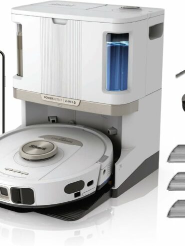 Robot aspirateur laveur Shark PowerDetect en promotion