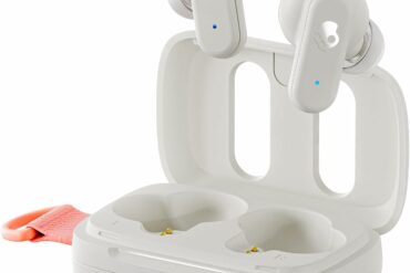 Écouteurs true wireless Skullcandy Dime 3 blancs avec boîtier
