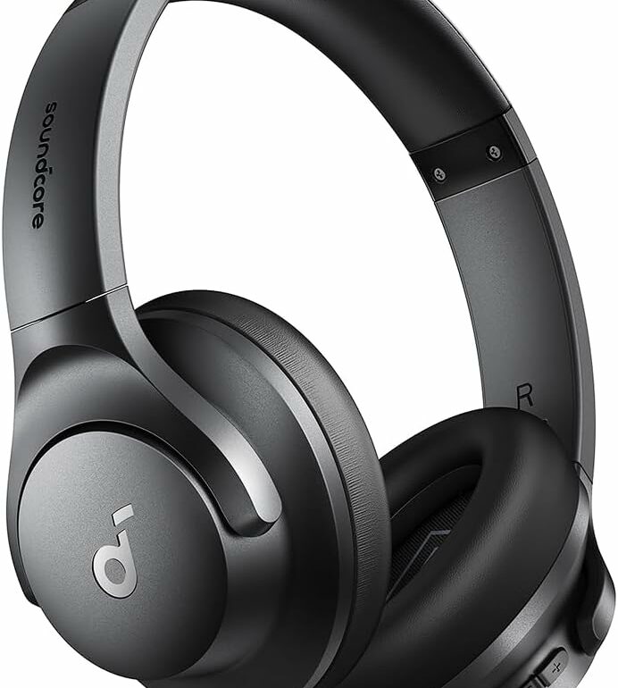 Casque Bluetooth Soundcore Q20i noir avec réduction de bruit active