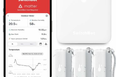 Kit SwitchBot thermo-hygromètre 3 pièces avec Hub Mini