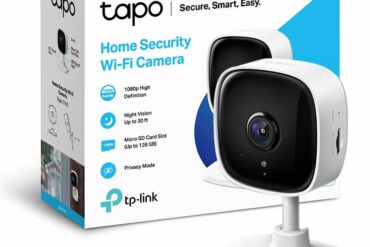 Caméra de surveillance WiFi intérieure Tapo C100 blanche