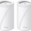 Kit mesh Wi-Fi 7 TP-Link Deco BE68, lot de deux bornes tri-bande