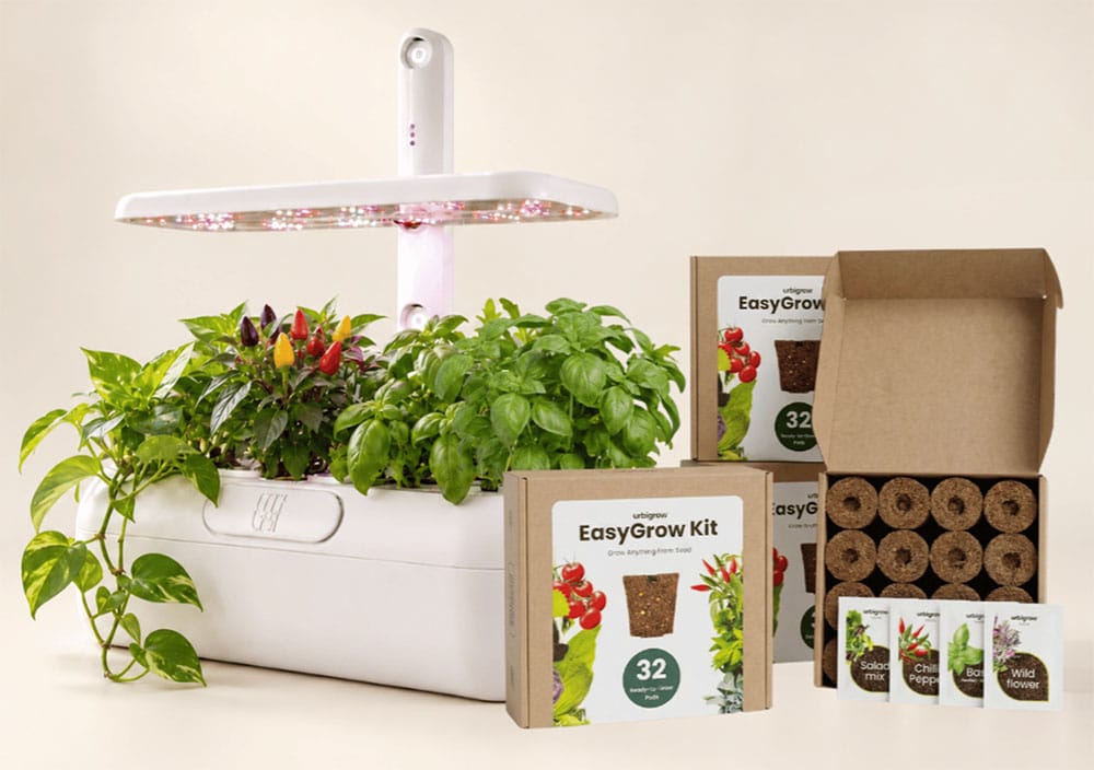 Urbi, potager d'intérieur connecté