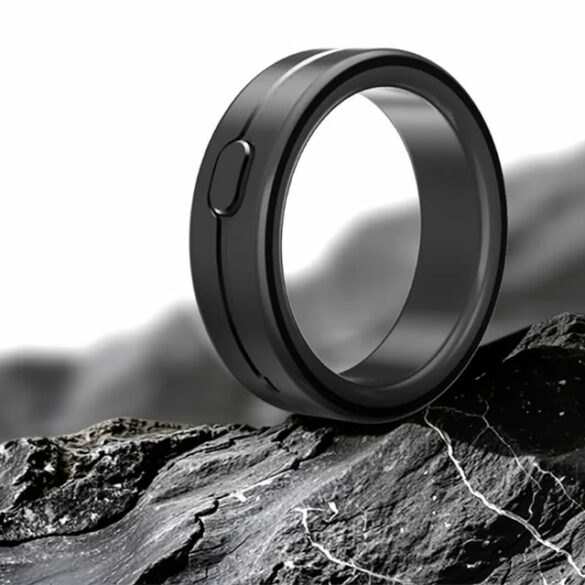 Vocci, la bague connectée en titane pour la prise de notes en réunion