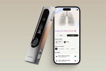 Le Withings BeamO et le service StethO Sense d'analyse cardiaque et pulmonaire