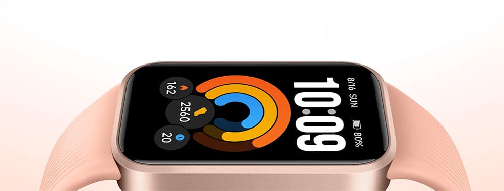 Xiaomi Smart Band 11 Active, bracelet connecté fin dans son coloris pêche