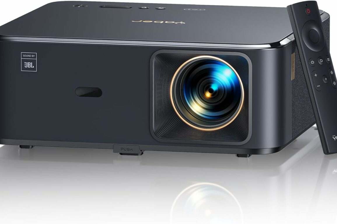 YABER K2s vidéoprojecteur 4K Google TV, bon plan Amazon