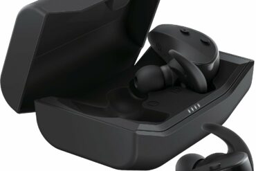 Écouteurs sans fil sport Yamaha TW-ES5A noirs avec boîtier de charge