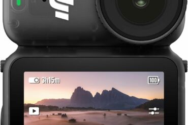 Caméra 4K DJI Osmo Nano et son module magnétique à porter