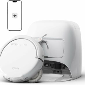 DJI Romo S, robot aspirateur laveur avec station tout-en-un