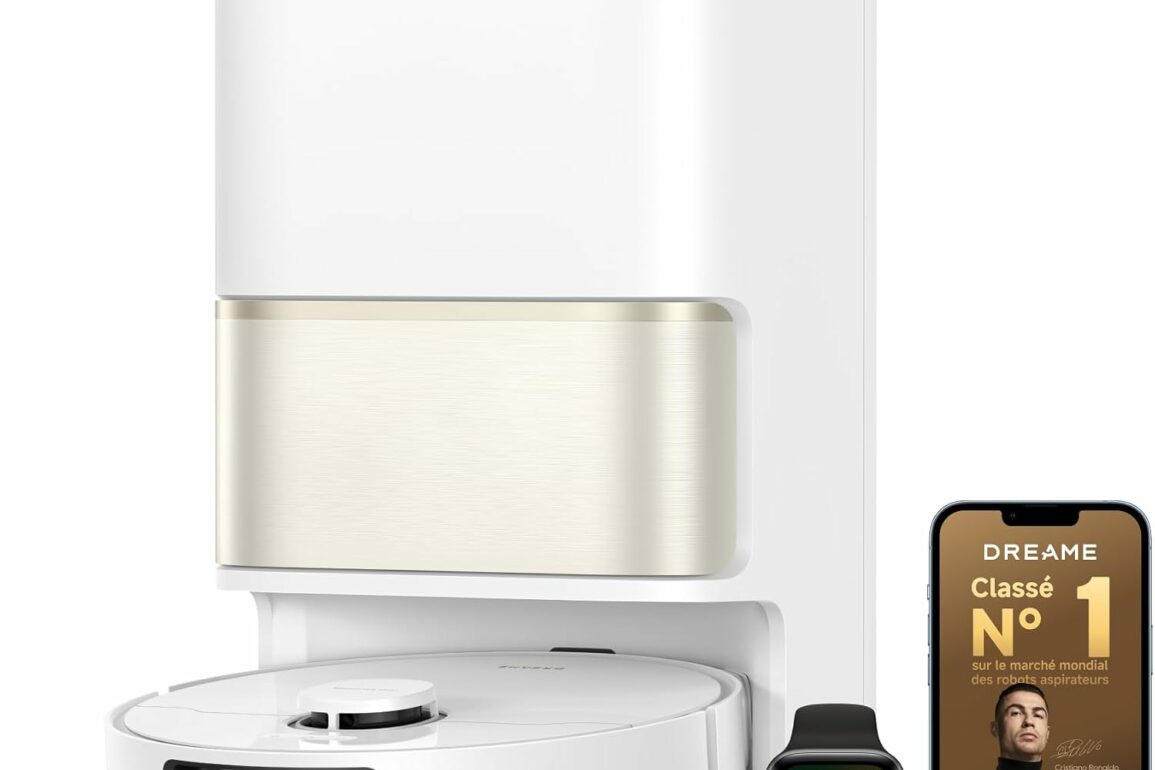 dreame L50 Ultra CE robot aspirateur laveur avec station de base