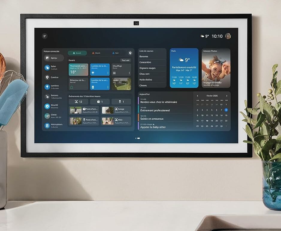 Amazon Echo Show 21, écran connecté Full HD 21 pouces avec Fire TV intégré