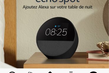 Amazon Echo Spot, réveil connecté avec écran et Alexa