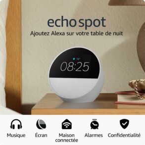 Echo Spot à 49,99 €, le réveil Alexa à prix cassé