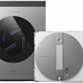 Robot nettoyeur de vitres ECOVACS WINBOT W3 OMNI avec sa station