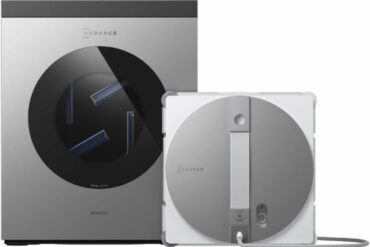 Robot nettoyeur de vitres ECOVACS WINBOT W3 OMNI avec sa station