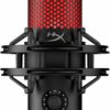 Microphone USB-C HyperX QuadCast 2 noir et rouge
