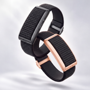Les deux finitions de l'ICE smart band, Black et Rose-Gold