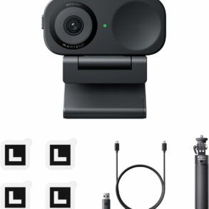Webcam 4K Insta360 Link 2C avec son trépied