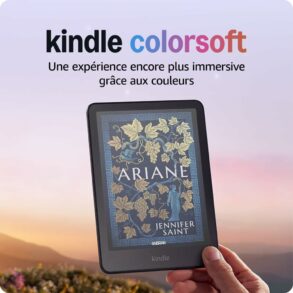Liseuse Amazon Kindle Colorsoft nouvelle génération avec écran couleur