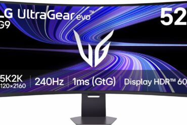 Moniteur gaming incurvé LG UltraGear Evo 52G930B 52 pouces 5K2K