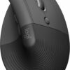 Souris ergonomique verticale Logitech Lift grise
