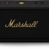 Enceinte Bluetooth portable Marshall Middleton noire et laiton