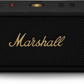 Enceinte Bluetooth portable Marshall Middleton noire et laiton