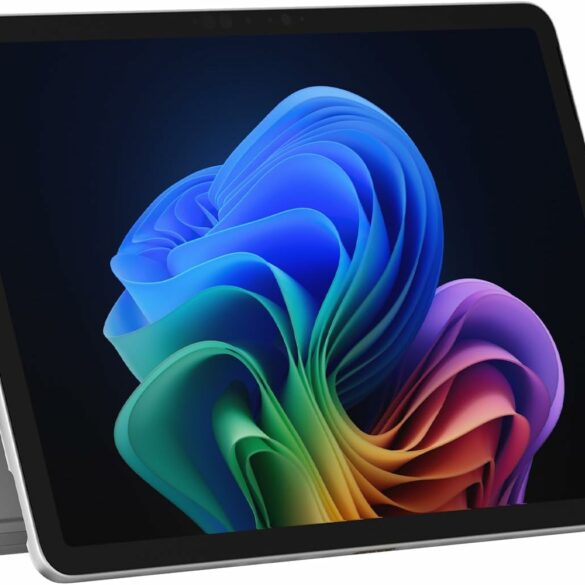 Microsoft Surface Pro 12 pouces Copilot+ PC couleur platine