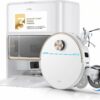 Robot aspirateur laveur MOVA V70 Ultra Complete blanc
