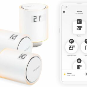 Netatmo pack de 3 têtes thermostatiques intelligentes