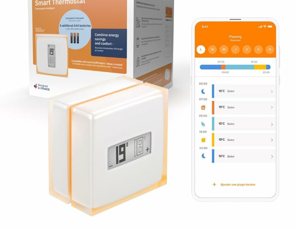 Netatmo Thermostat Connecté vu sur Amazon