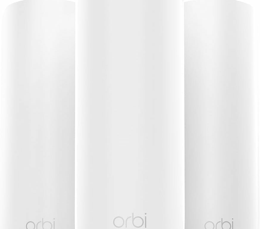 Système mesh Wi-Fi 7 NETGEAR Orbi Série 370 pack de 3