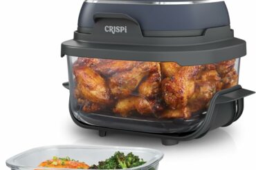 Ninja CRISPi, friteuse à air compacte avec bols en verre