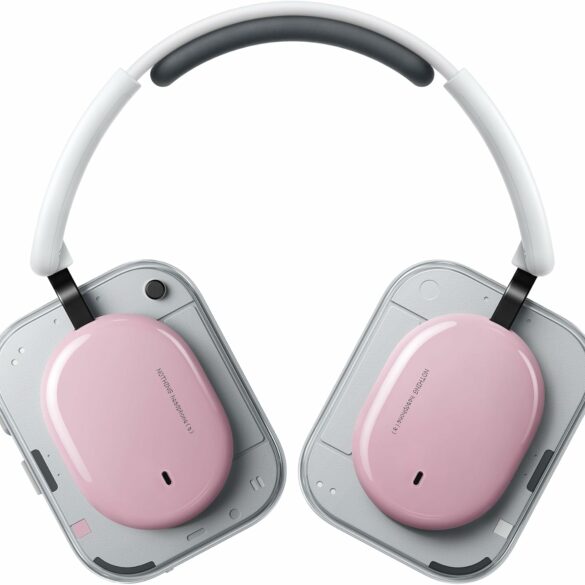 Casque Bluetooth Nothing Headphone (a) rose avec réduction de bruit active