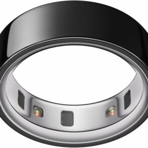 Bague connectée Oura Ring 4 noire en titane