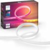 Philips Hue Ruban LED Gradient 2 m, bande lumineuse connectée pour l'ambiance