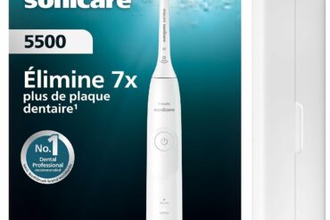 Brosse à dents électrique Philips Sonicare 5500 blanche