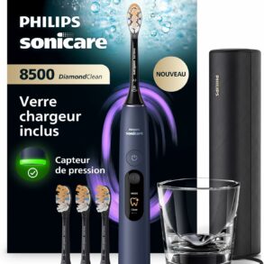 Brosse à dents électrique Philips Sonicare DiamondClean 8500 bleu nuit