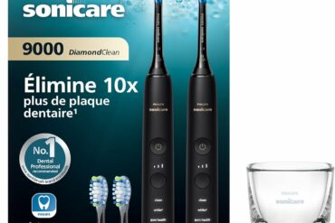 Philips Sonicare DiamondClean 9000 lot de deux brosses à dents électriques connectées