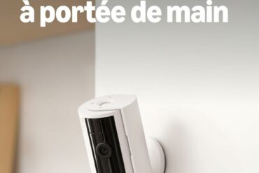 Ring Caméra intérieure 2e génération, caméra de surveillance wifi sur secteur