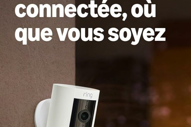 Ring Stick Up Cam, caméra extérieure sans fil sur batterie