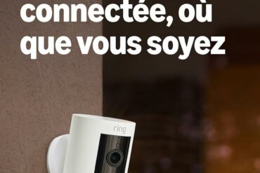 Ring Stick Up Cam, caméra de surveillance extérieure sans fil, pack de 2