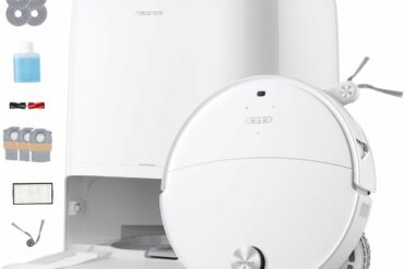 Robot aspirateur laveur Roborock Saros 20 Neo avec sa station