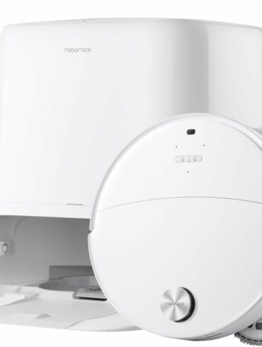 Robot aspirateur laveur Roborock Saros 20 Neo avec sa station