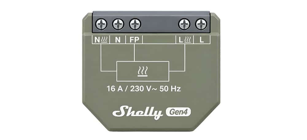 Module Shelly Fil Pilote Gen4 pour radiateur électrique