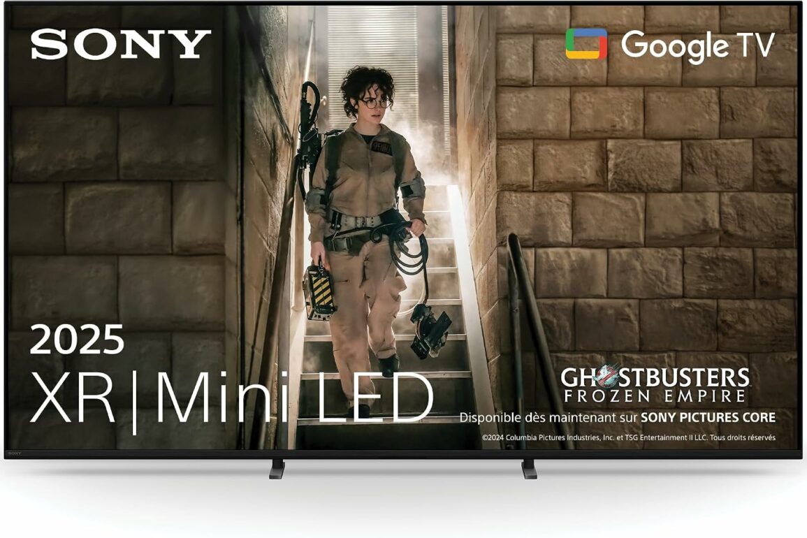 Téléviseur Sony Bravia 5 XR Mini LED 75 pouces Google TV