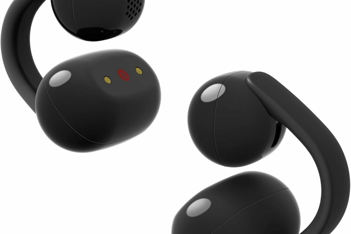 Écouteurs open-ear Sony LinkBuds Clip noirs