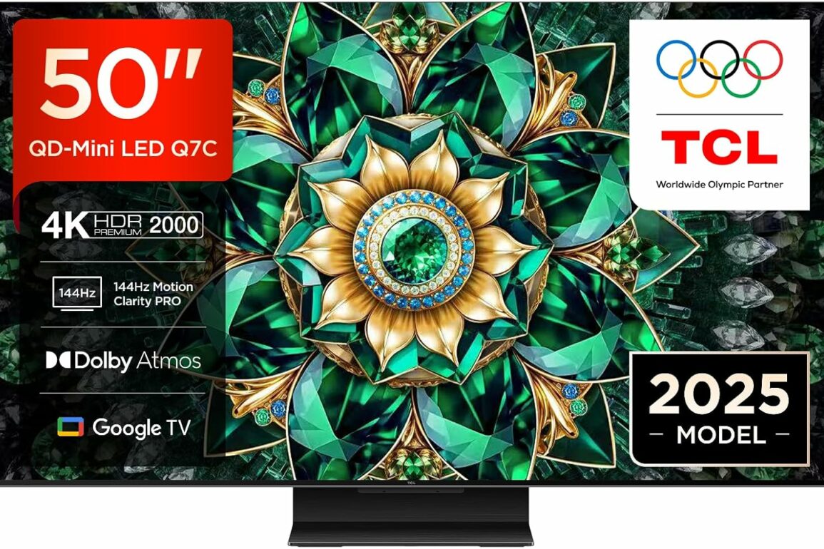 Téléviseur TCL 50Q7C QD-Mini LED 50 pouces