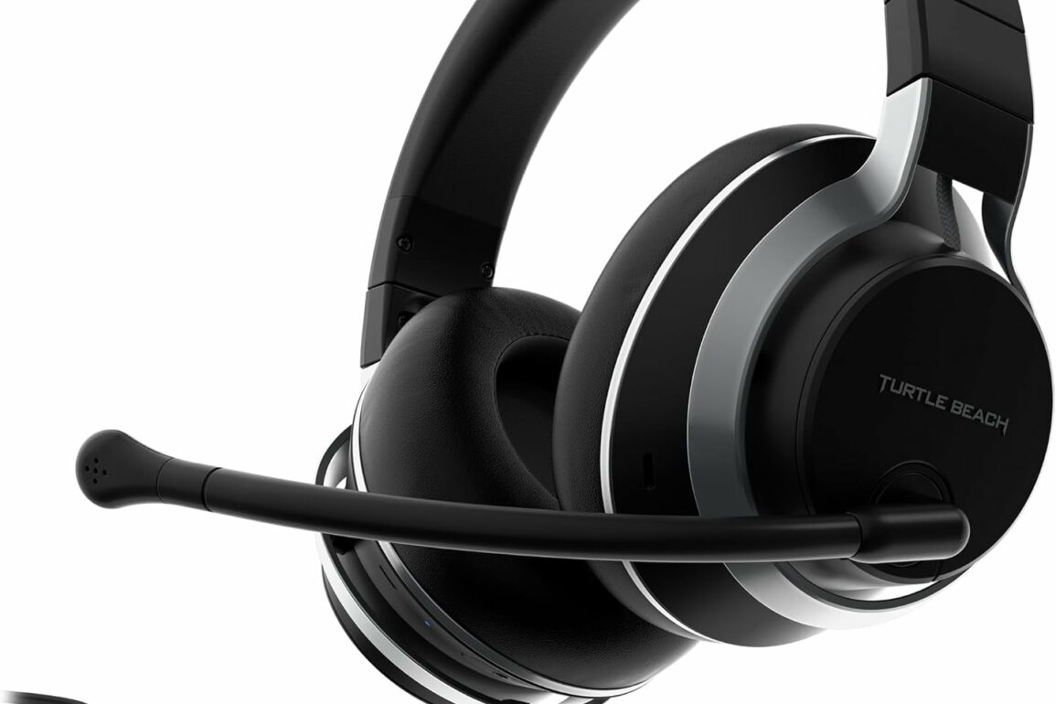 Casque gaming sans fil Turtle Beach Stealth Pro avec réduction de bruit active